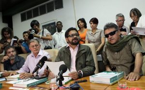Los negociadores de las Farc en La Habana  -www.dhradio.com.co 