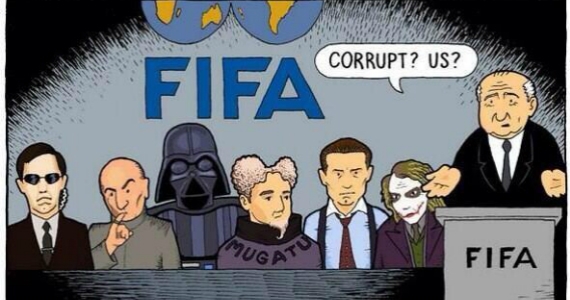 La Caja de Pandora de la FIFA recibió por derechos de marketing para el Mundial de Brasil unos nada despreciables 404 millones de dólares. Zafarrancho por corrupción en La FIFA