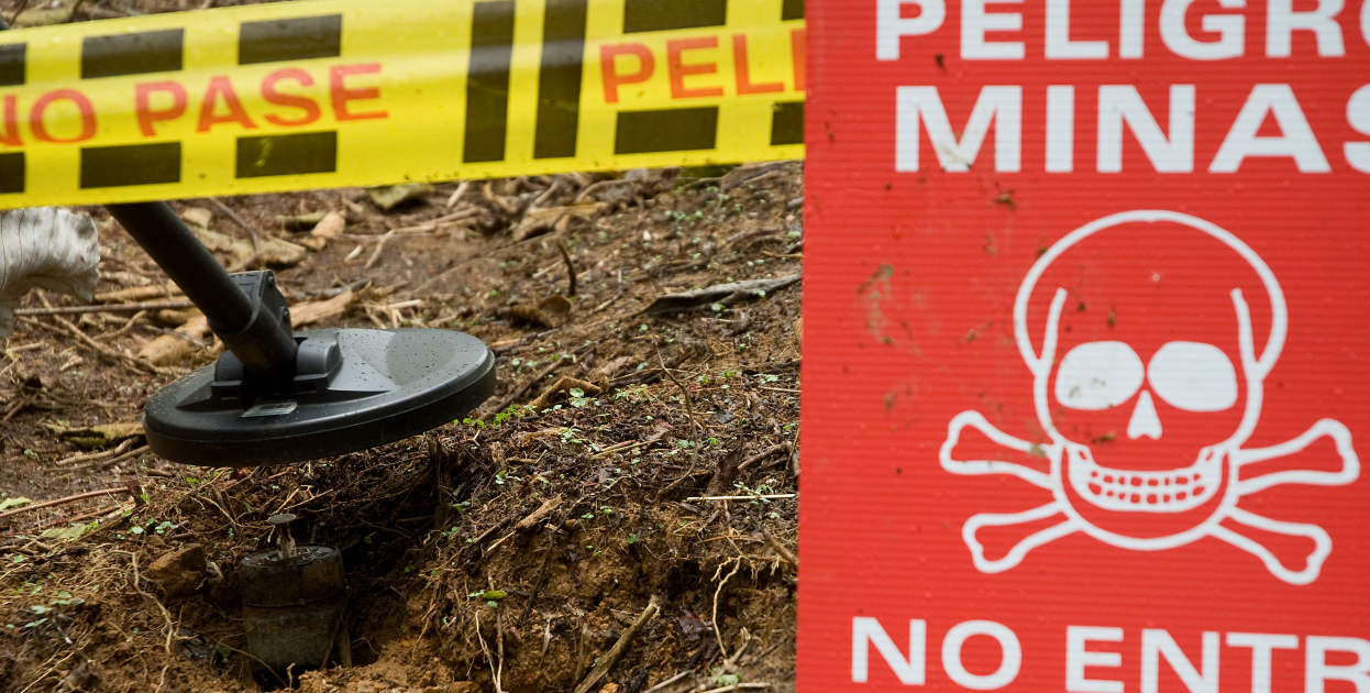 Farc se comprometen a entregar sitios con minas antipersona