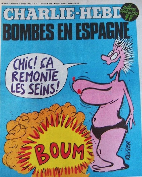 en 1980 la revista francesa publico una portada apoyando las acciones de ETA