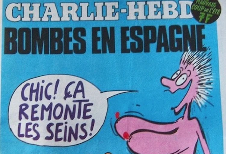 en 1980 la revista francesa publico una portada apoyando las acciones de ETA