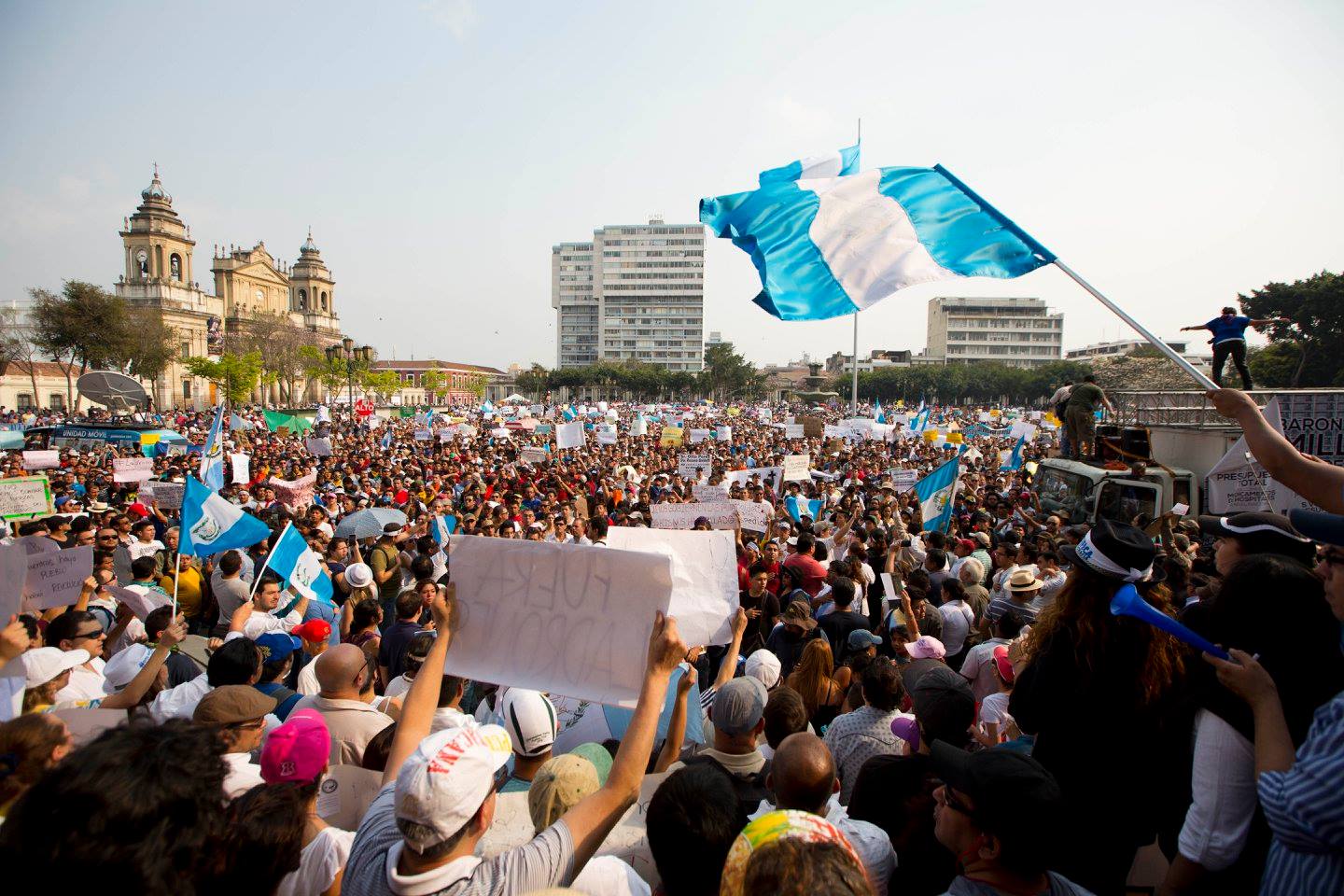 Protestas contra el gobierno de Otto Pérez Molina en Guatemala La Otra Cara
