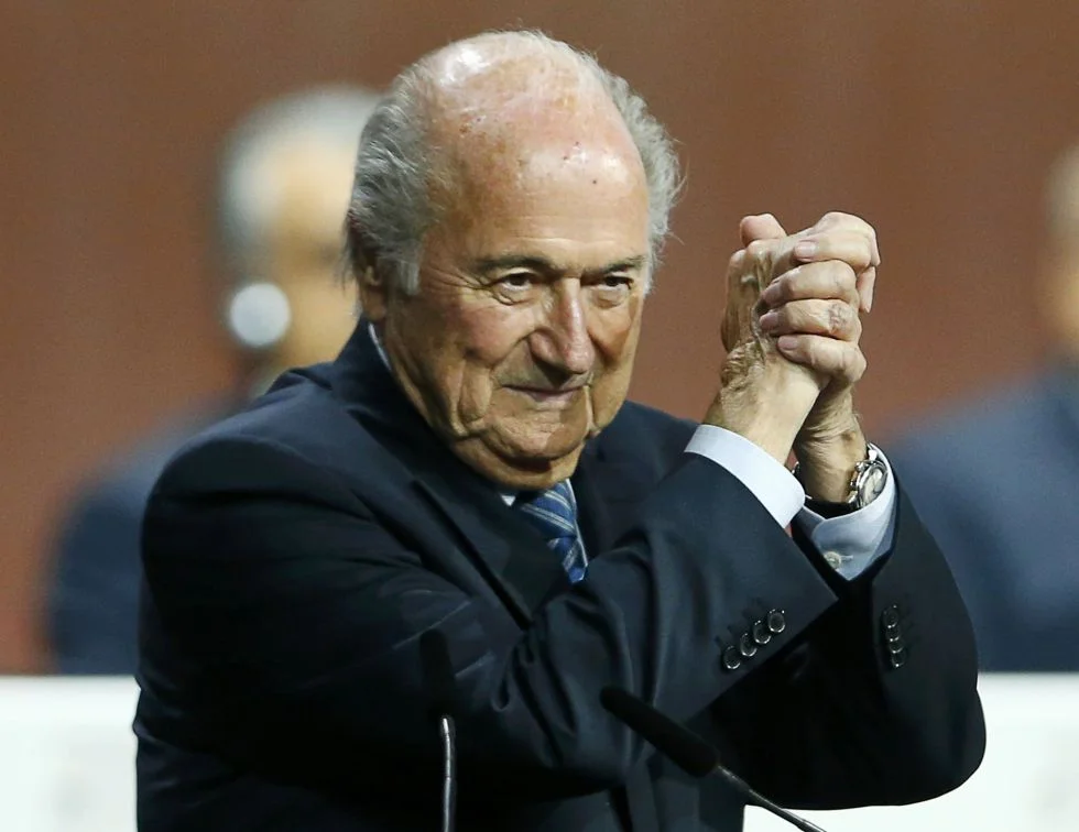 Joseph Blatter, presidente de la FiFA