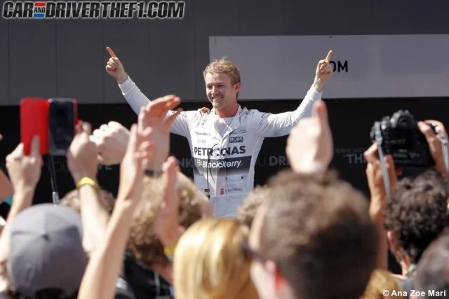 Nico Rosberg se impuso en el gran premio de España y sigue luchando en la Fórmula 1 La Otra Cara