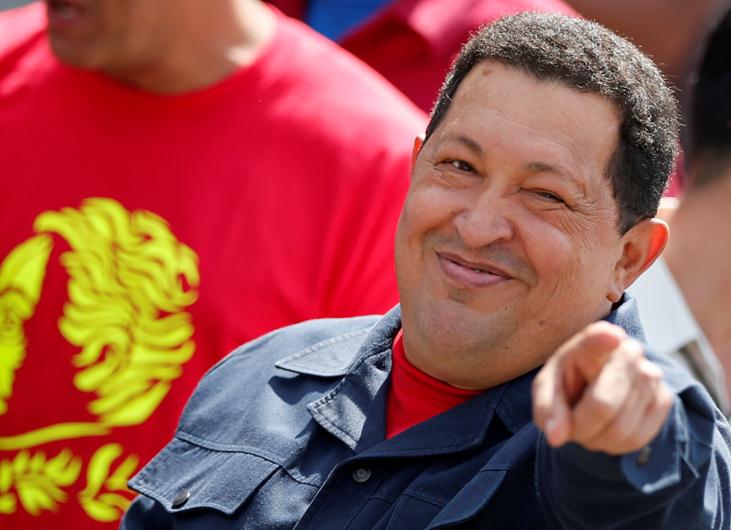 Hugo Chavez jefe de la Revolución Bolivariana