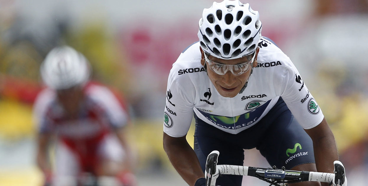 Nairo Quintana es tercero en el Tour de Francia