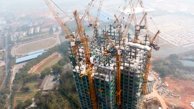 edificio en china en 19 dias