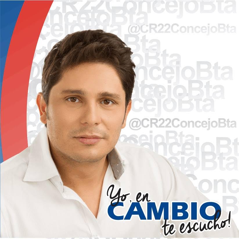 Leonardo Fernández es candidato de Cambio Radical al Concejo de Bogotá