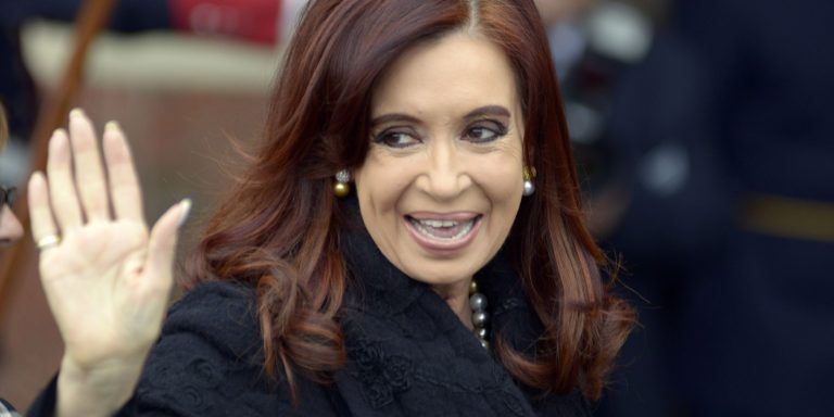 La Presidenta de Argentina Cristina Fernández