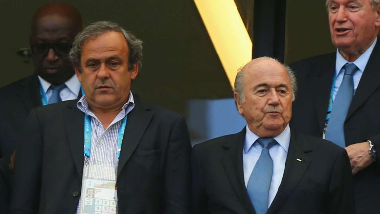 Platini y Blatter