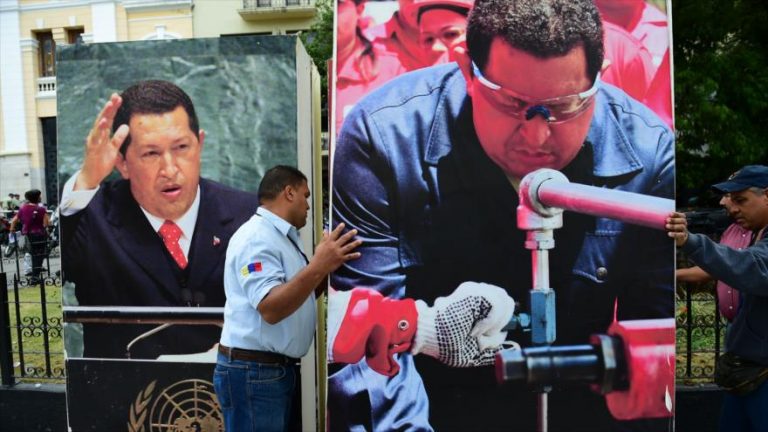 Retiran las imágenes de Chávez del Congreso venezolano