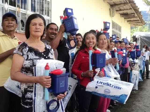 Comunidades de 130 municipios ya utilizan los filtros purificadores de agua