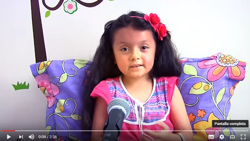 La niña youtuber que le pide a la Mineducación respaldar la familia