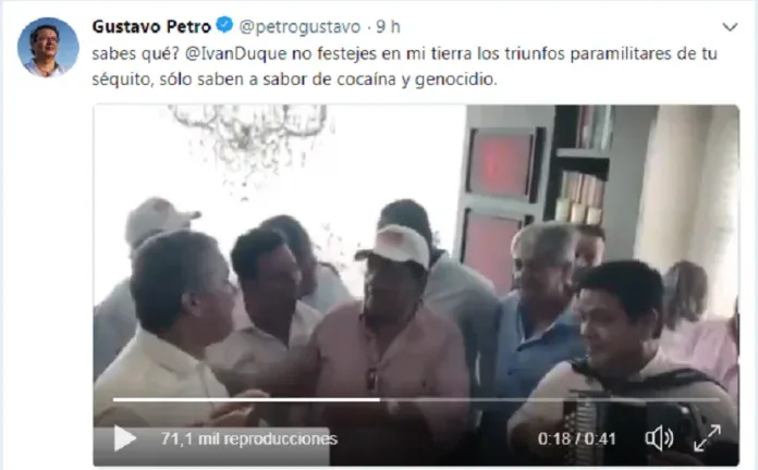 la guerra sucia de petro