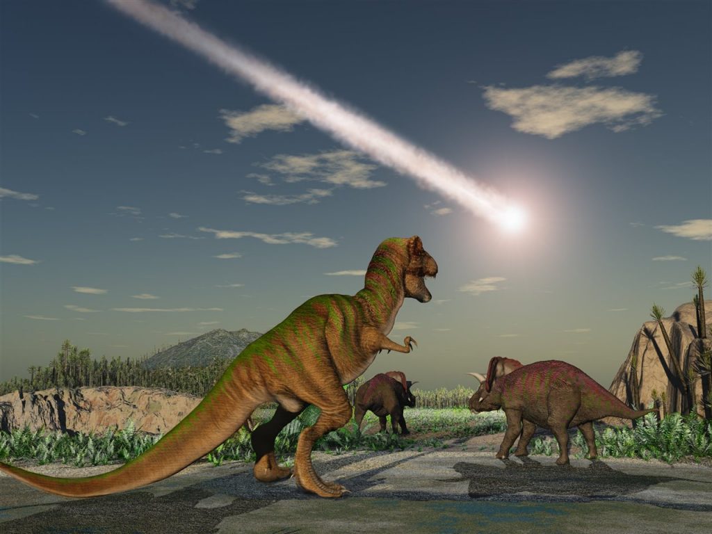 Meteorito y Dinosaurios