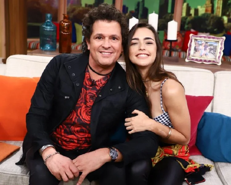 Carlos Vives y su hija
