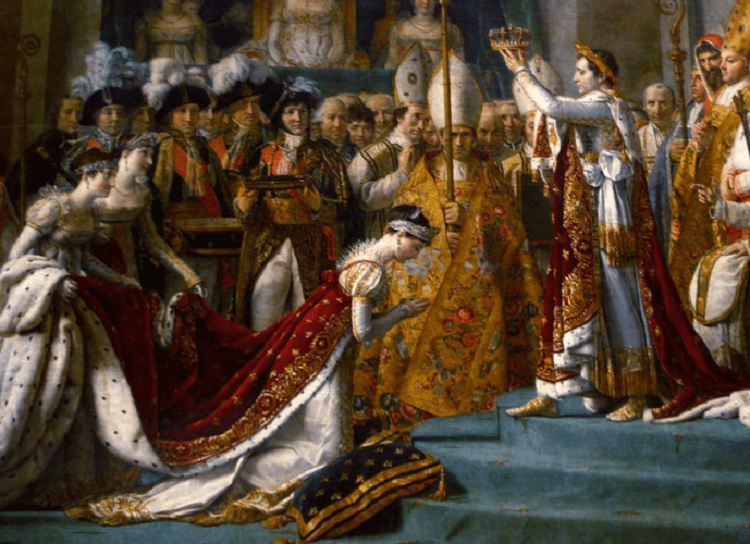 La coronacion de Napoleon