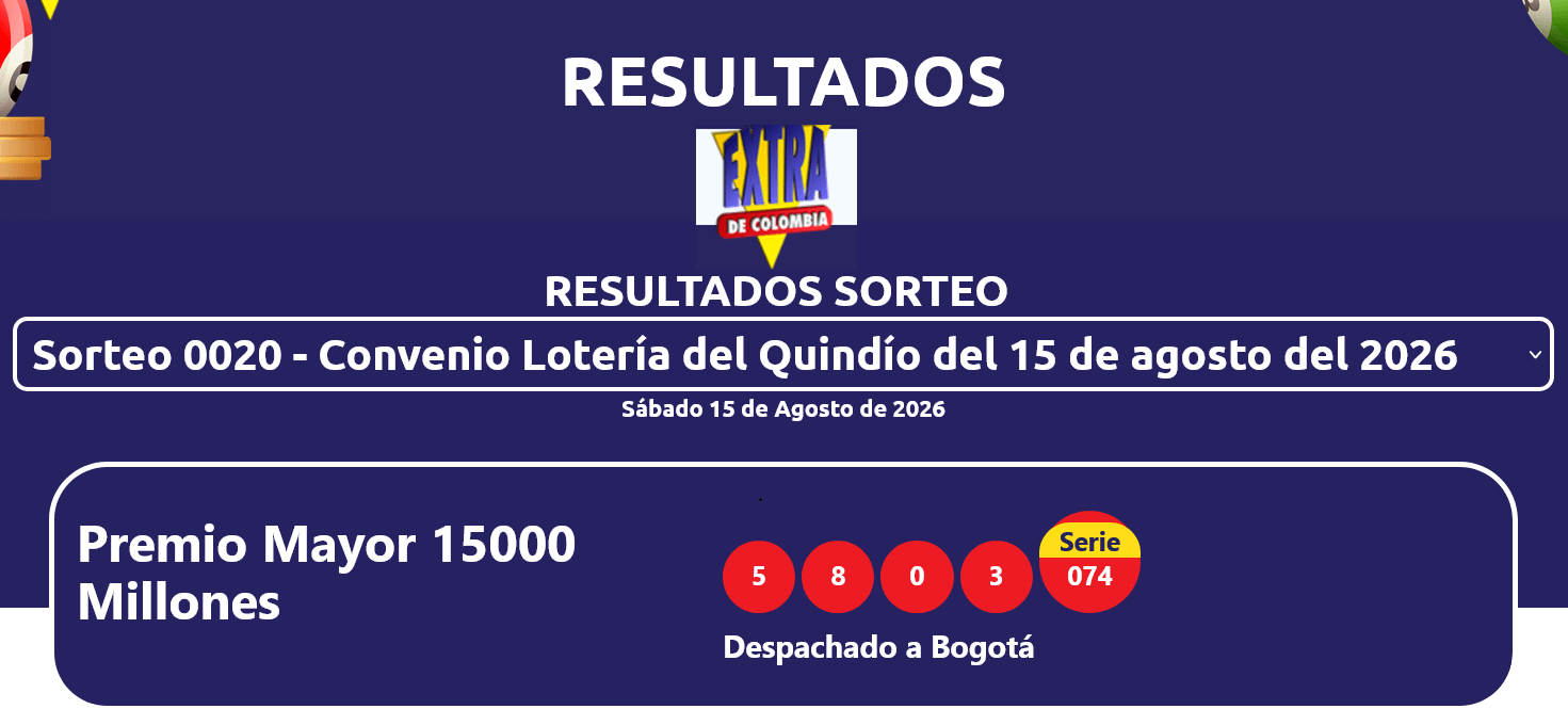 resultados sorteo extraordinario del quindio1