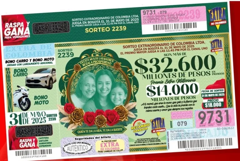 sorteo extra de col mayo 2025 1
