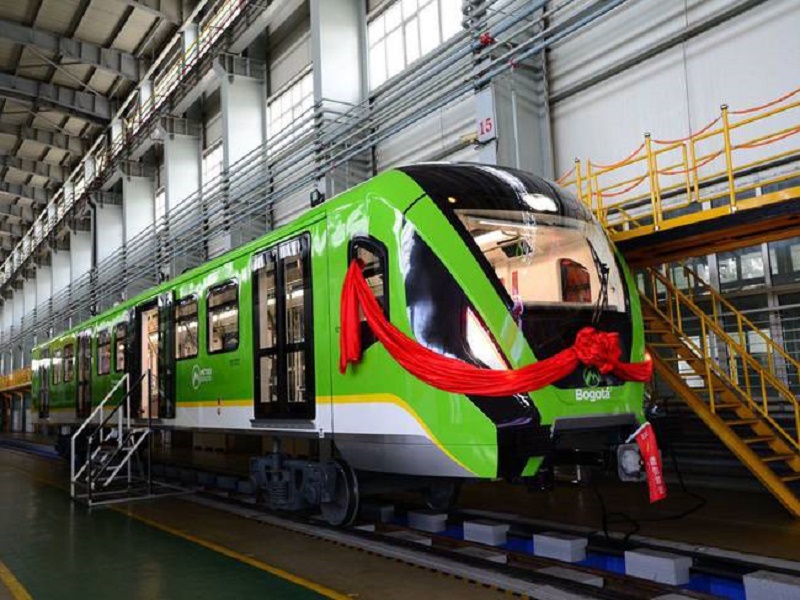 El Primer vagón del Metro de Bogotá ya partió desde China hacia Colombia