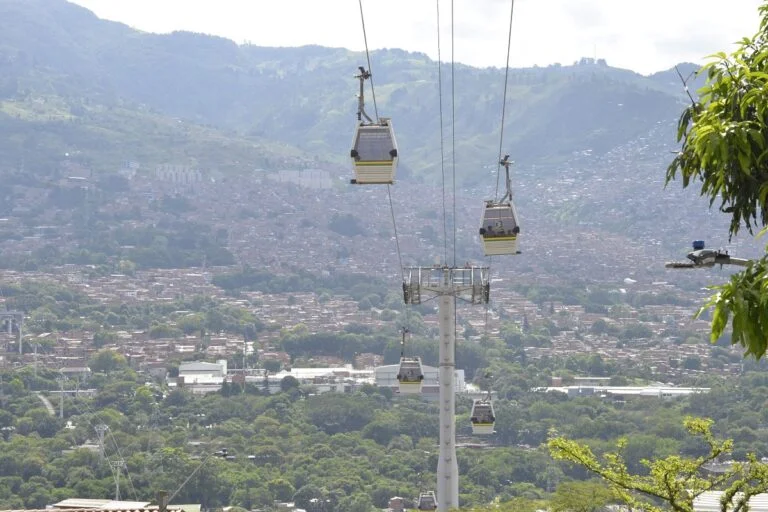 Metrocable en Medellin