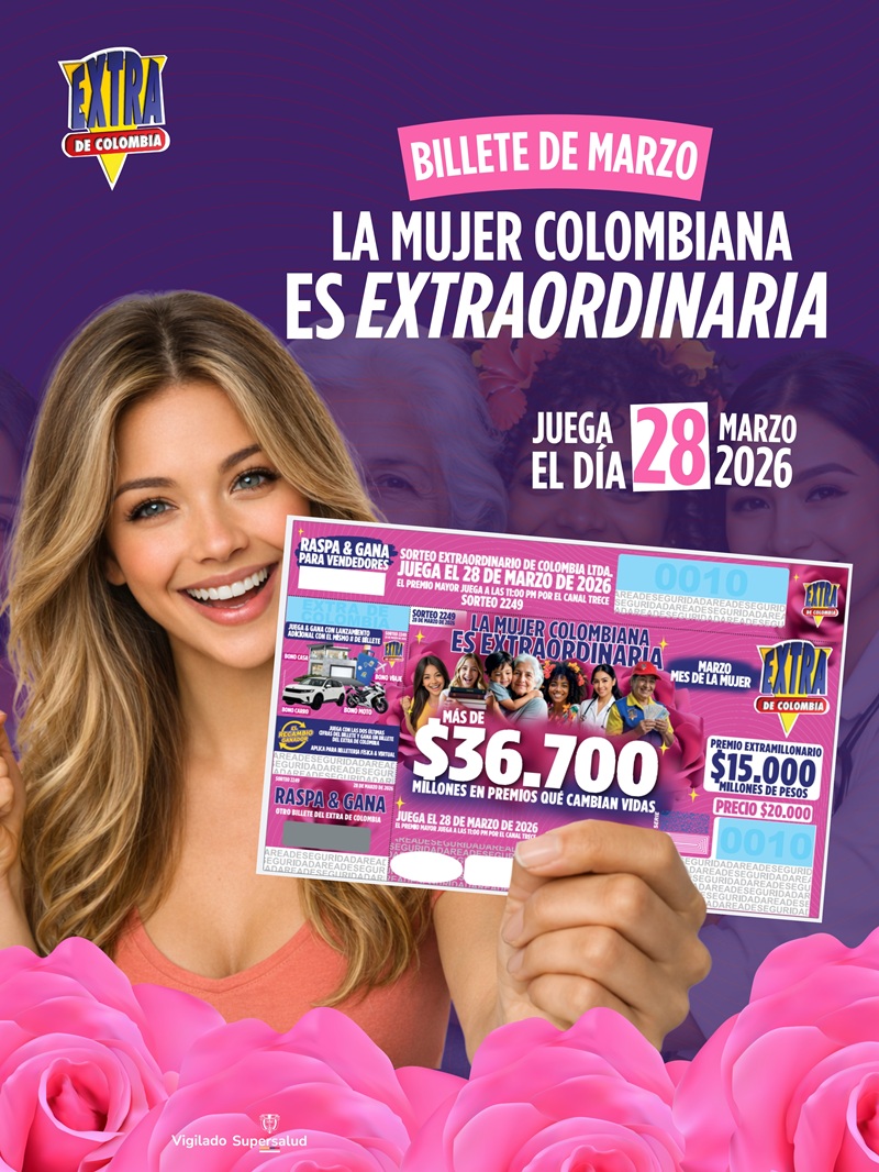 sorteo extra del 28 de marzo2