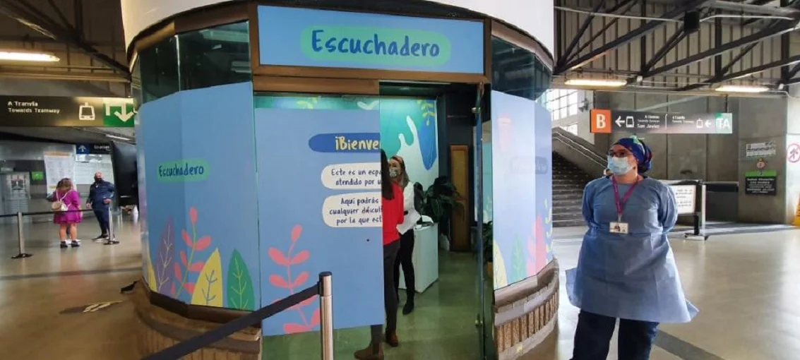 La Alcaldía de Medellín instaló más de 81 Escuchaderos para la salud mental de sus ciudadanos