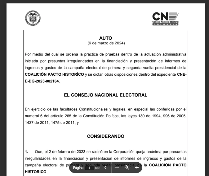 cne caso petro