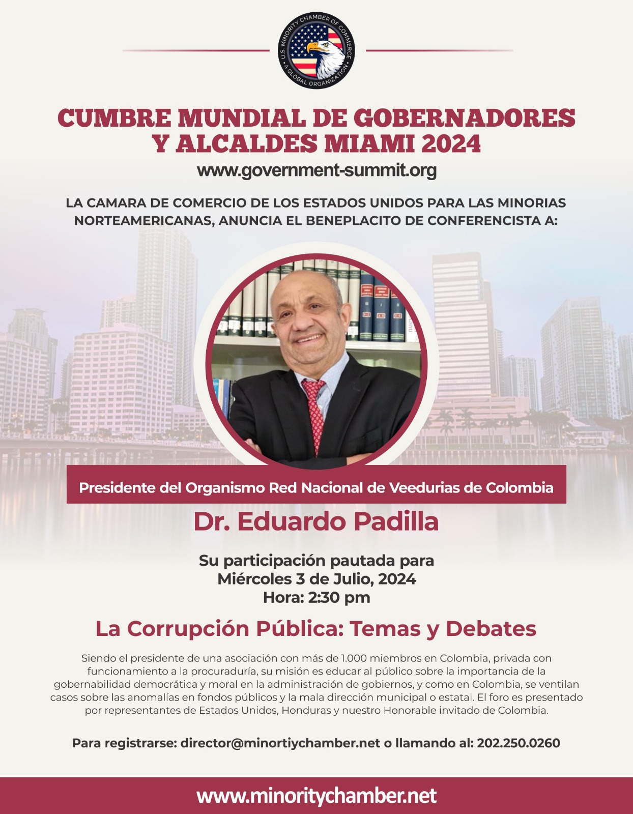 cumbre en miami de eduardo padilla