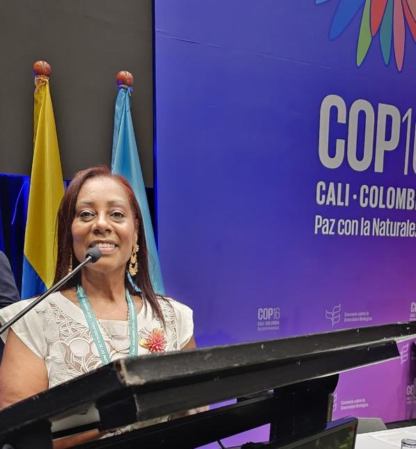 astrid sanchez en la cop16