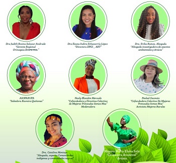 Nazly Blandón, una líder afro que se destaca en Colombia será moderadora y conferencista en la COP16 sobre mujeres étnicas y medio ambiente