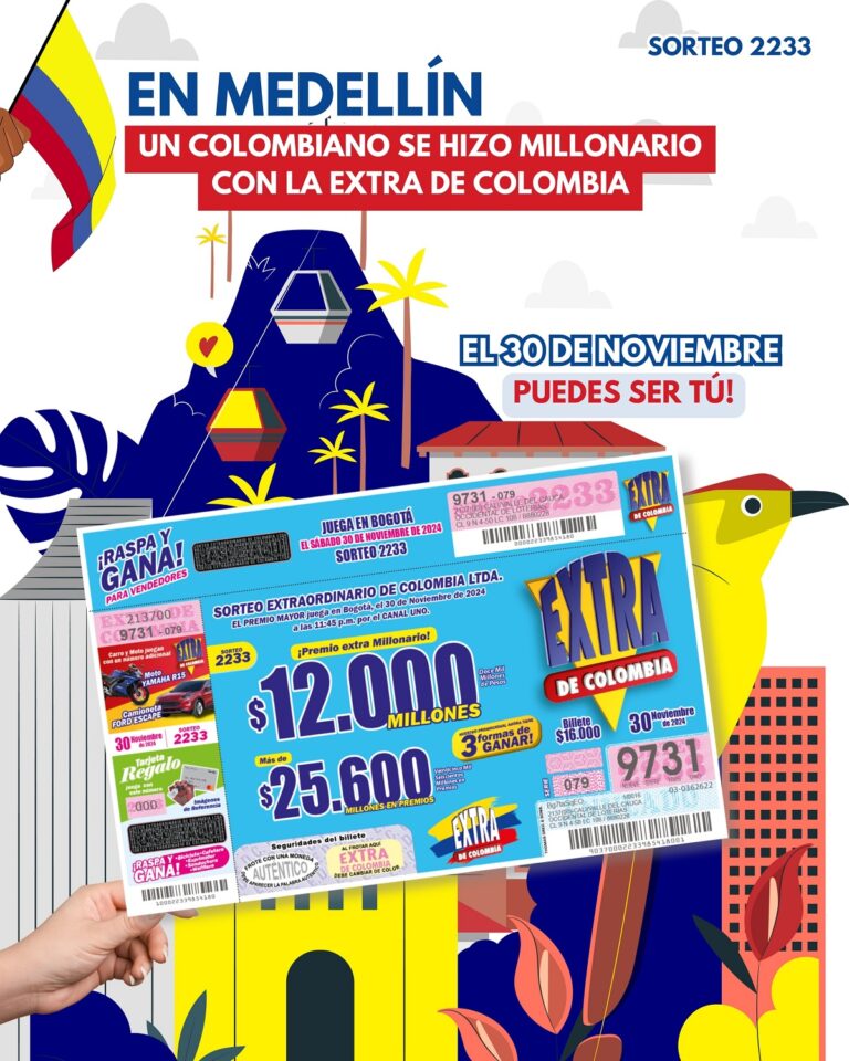 sorteo extra de col nov 2024 13