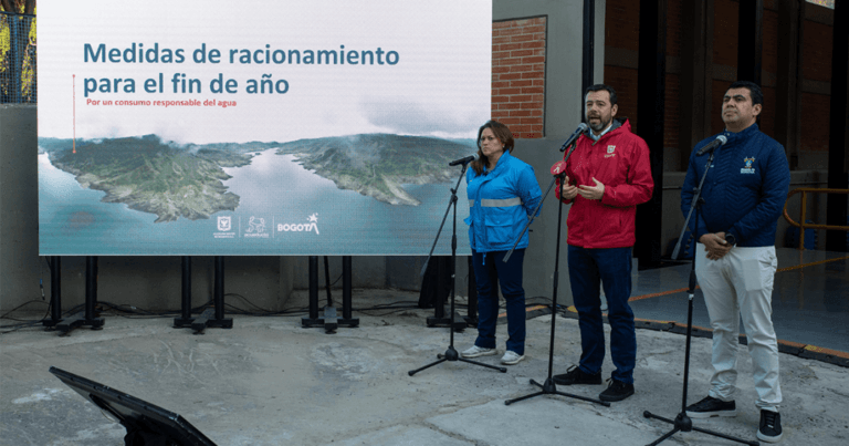 carlos fernando galan y racionamiento de agua