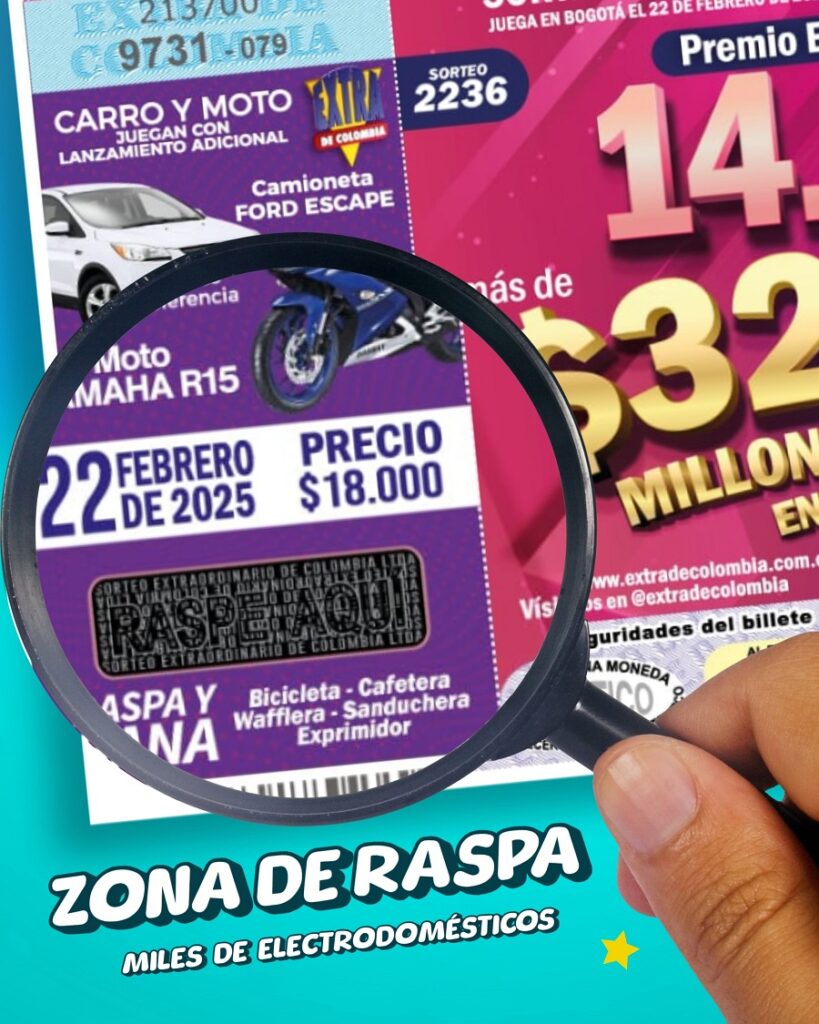 sorteo extra 22 feb 2025 7