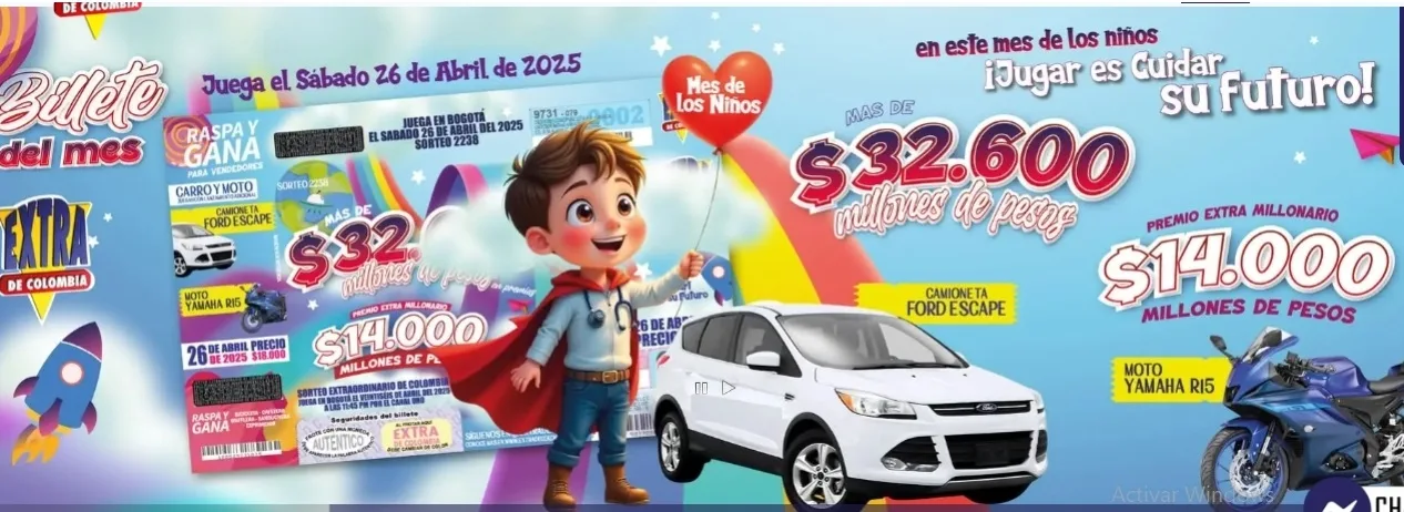 sorteo extra de col 26 abr 2025