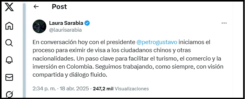 trino de laura sarabia