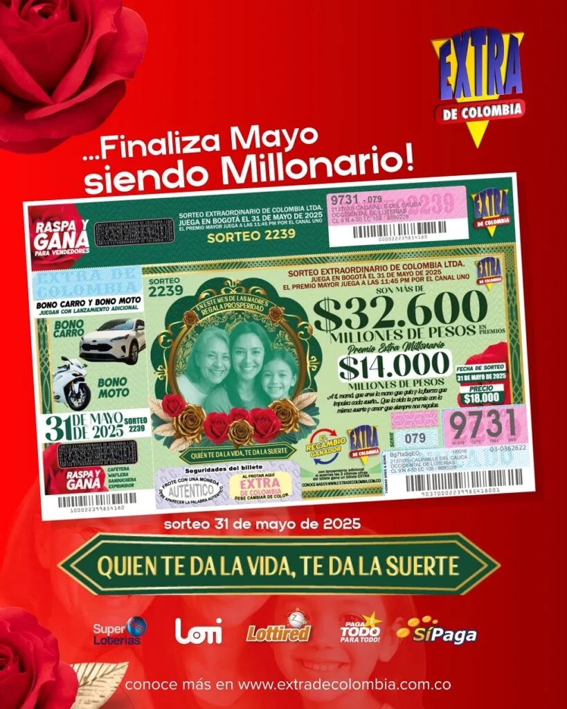 sorteo extra de col mayo 2025 3