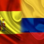 banderas de colombia y españa