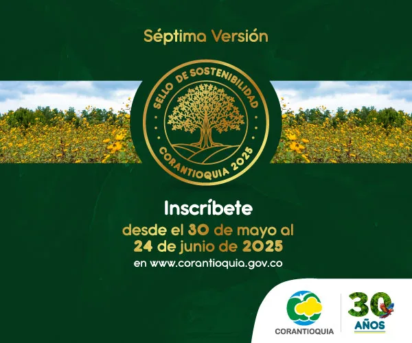 corantioquia sello de sostenibilidad 1
