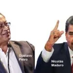 Gustavo Petro y Nicolas Maduro