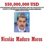 recompensa por nicolas maduro