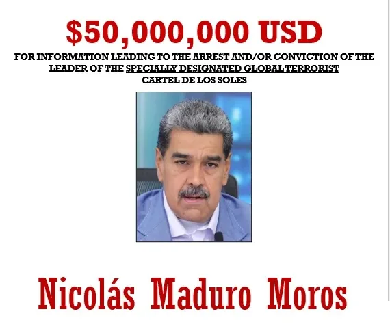 recompensa por nicolas maduro