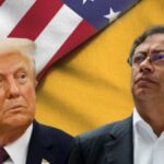 donald trump y gustavo petro
