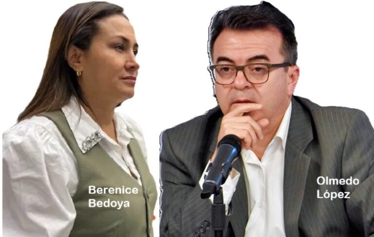 olmedo lopez y berenice bedoya