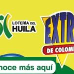 resultados sorteo extra de colombia y loteria del huila