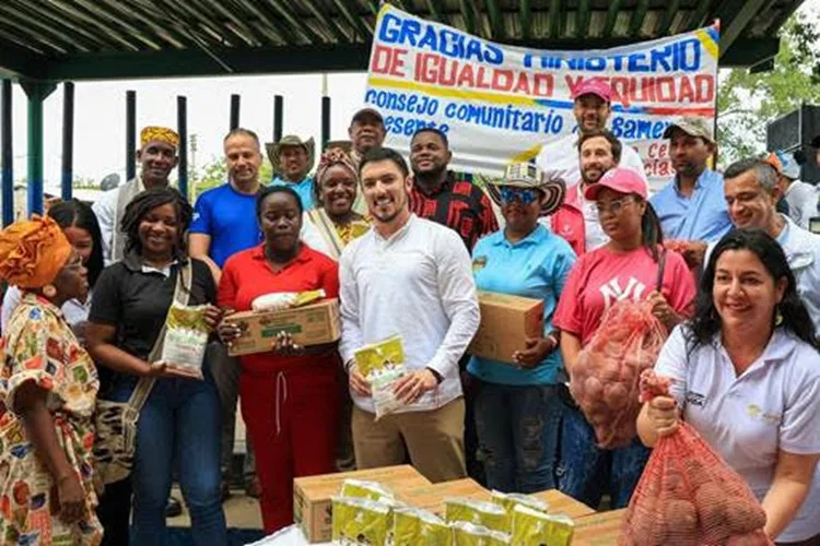 san basilio de palenque y la caravana de la igualdad