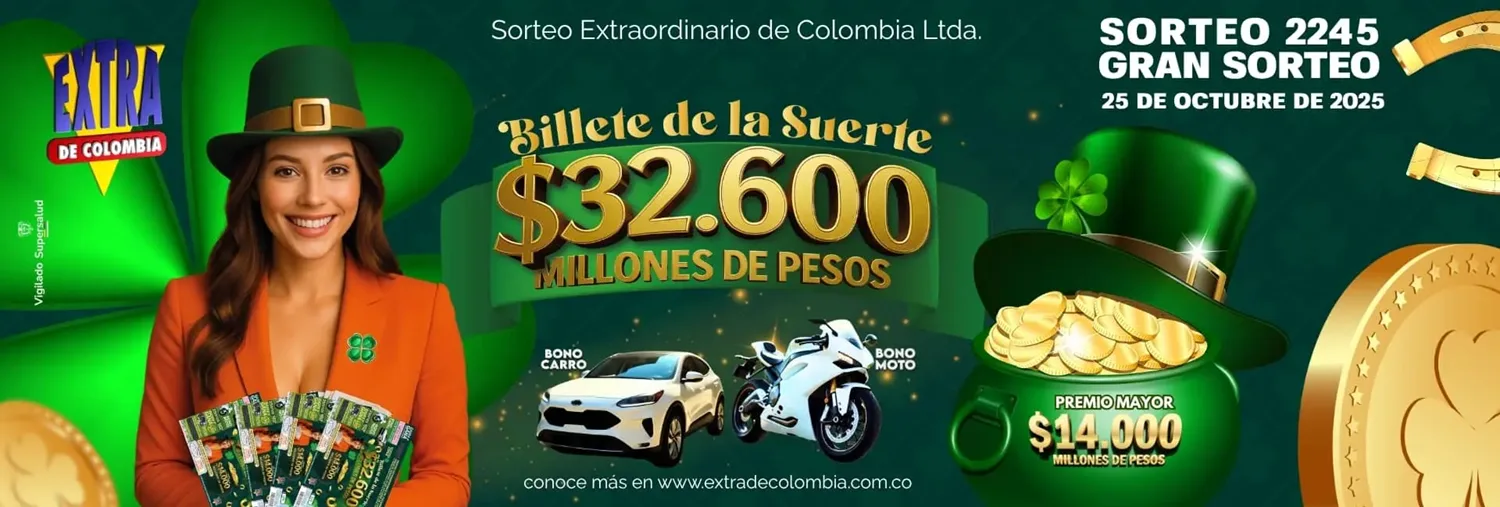 sorteo extraordinario no. 2245