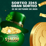 sorteo extraordinario no. 2245b