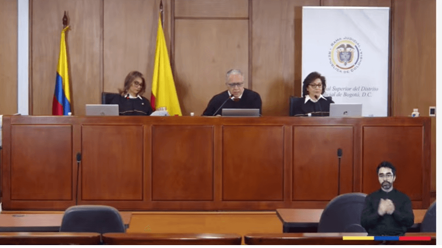 tribunal superior de bogota en caso uribe