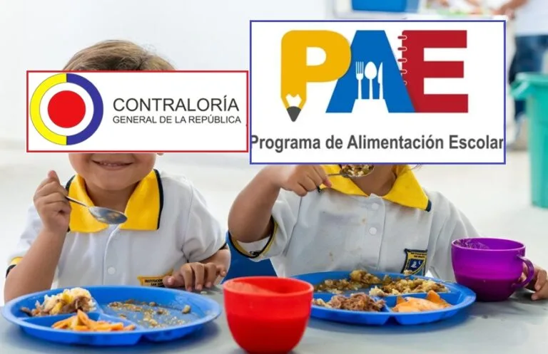 contraloria y niños del pae